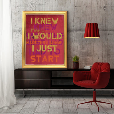 I Knew I Would Make It - Luxurious Walls