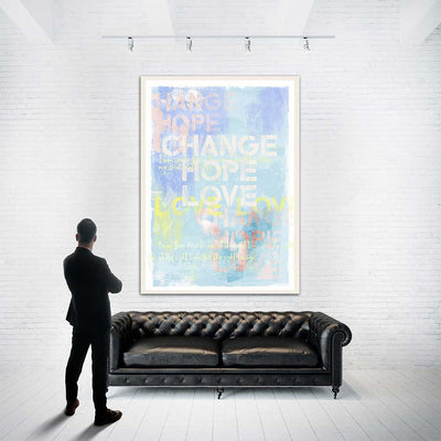 Change Hope Love Prayer - Luxurious Walls