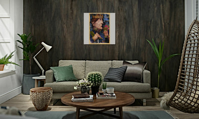 King-day-dreaming-with-text canvas prints - Luxurious Walls