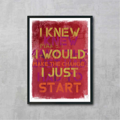 I knew I would Make It - Luxurious Walls