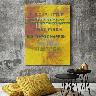 Big Things Happen - Luxurious Walls