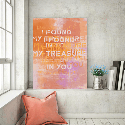 I Found My Treasure - Luxurious Walls