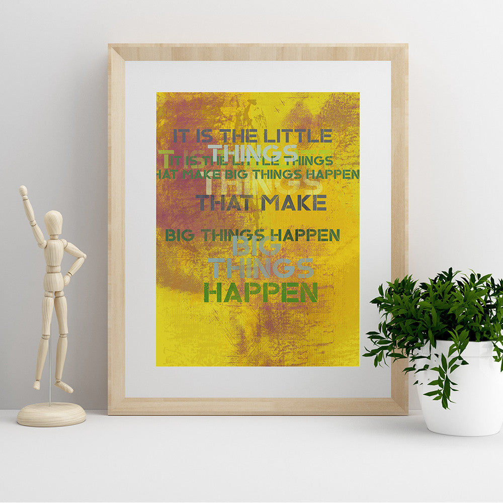 Wisdom Words Fine Art Prints - Positive Affirmation Art - Luxurious Walls