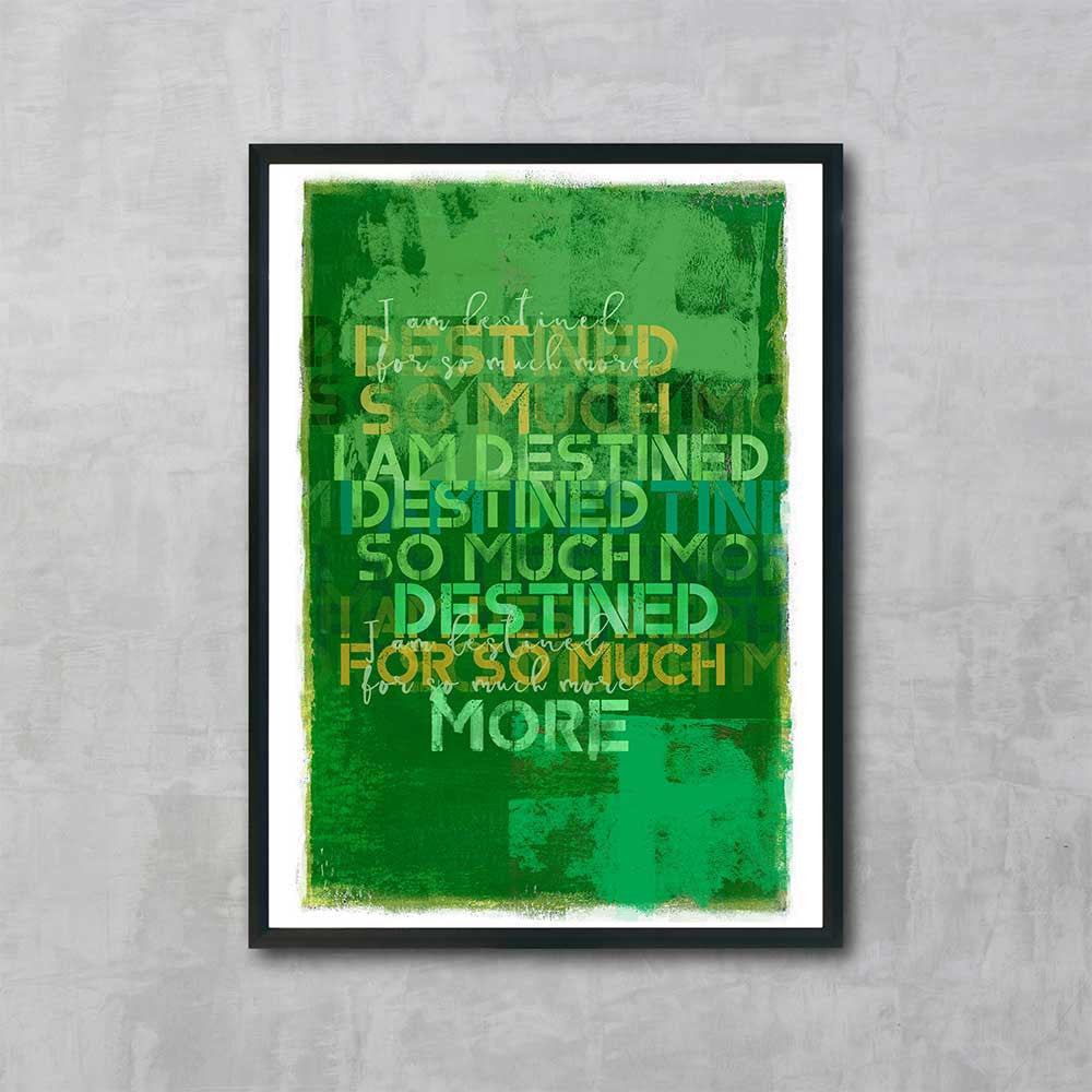 I Am Destined I : Greenery - Luxurious Walls