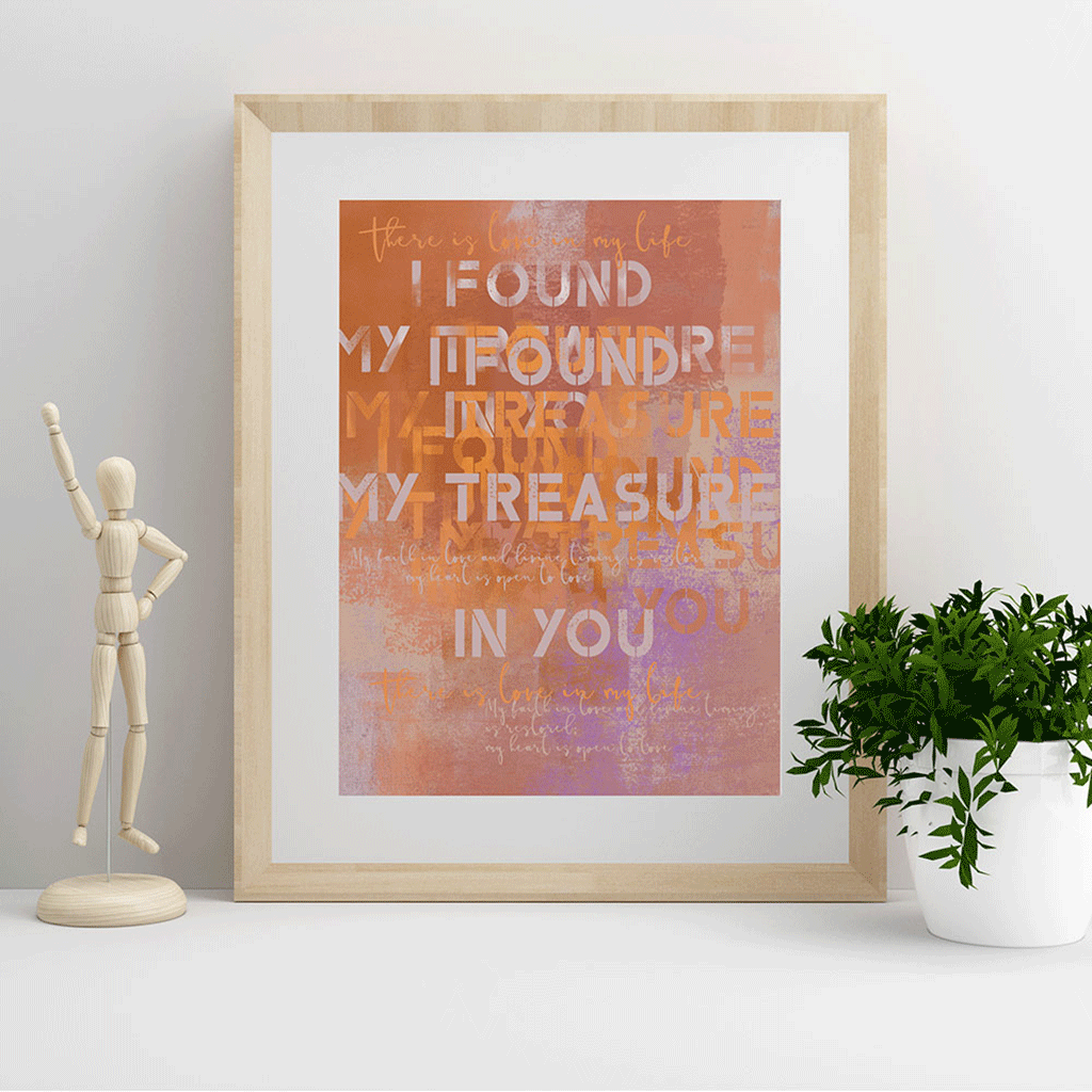 I Found My Treasure - Luxurious Walls